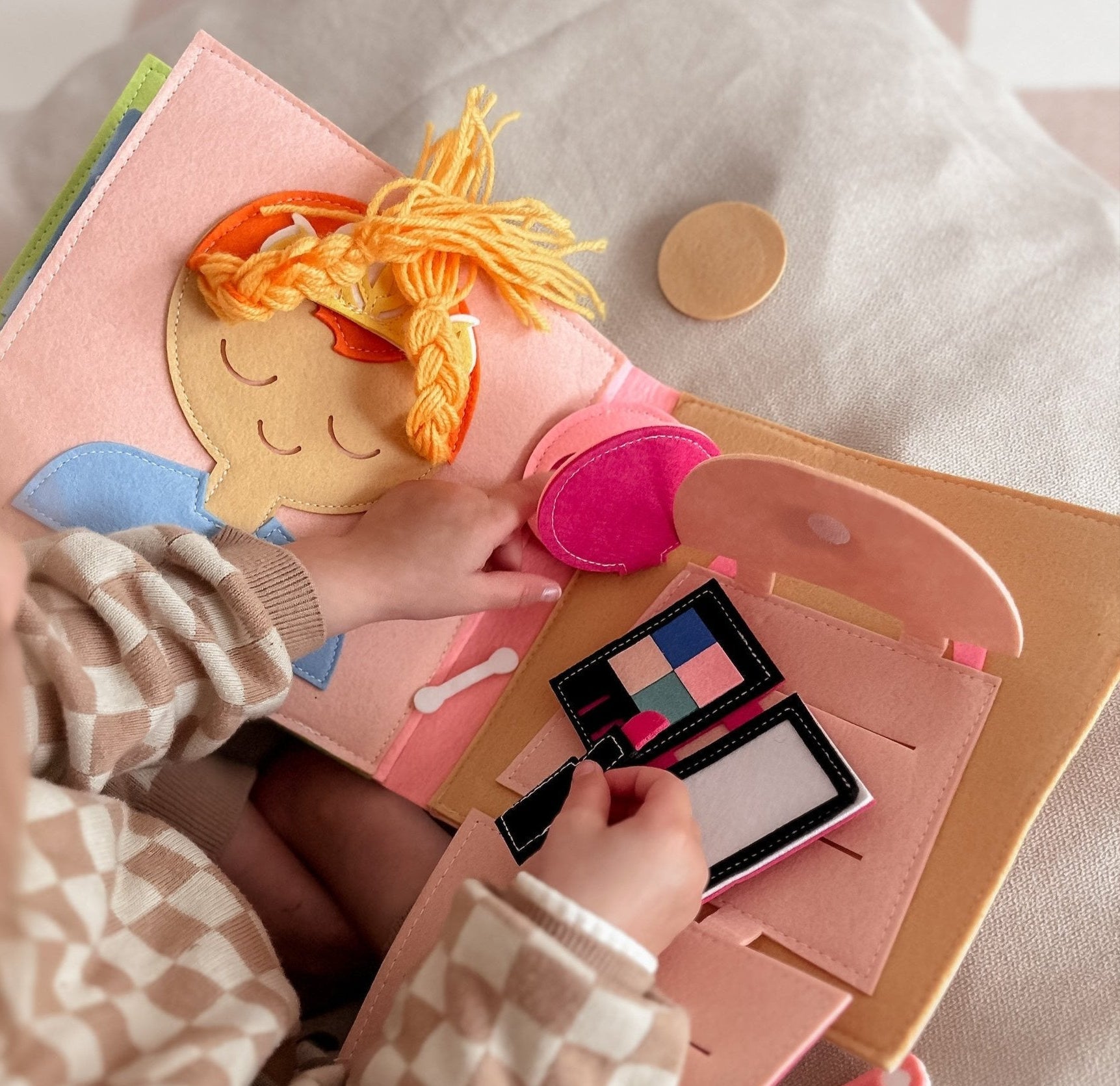 Ultimate Girl Bundle | Magnetic Toys, Felt Books & PlayWall for Girls - Smartypals