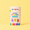 Dustless Chalk Crayons 12 Pack | Non-Toxic Twist-Up Crayons for Kids
